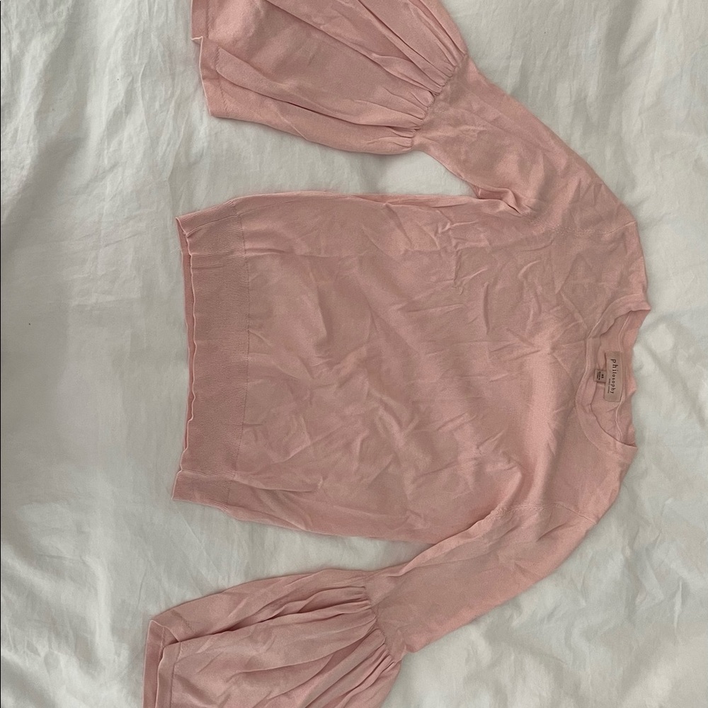 Philosophy-Pink light sweater, XS